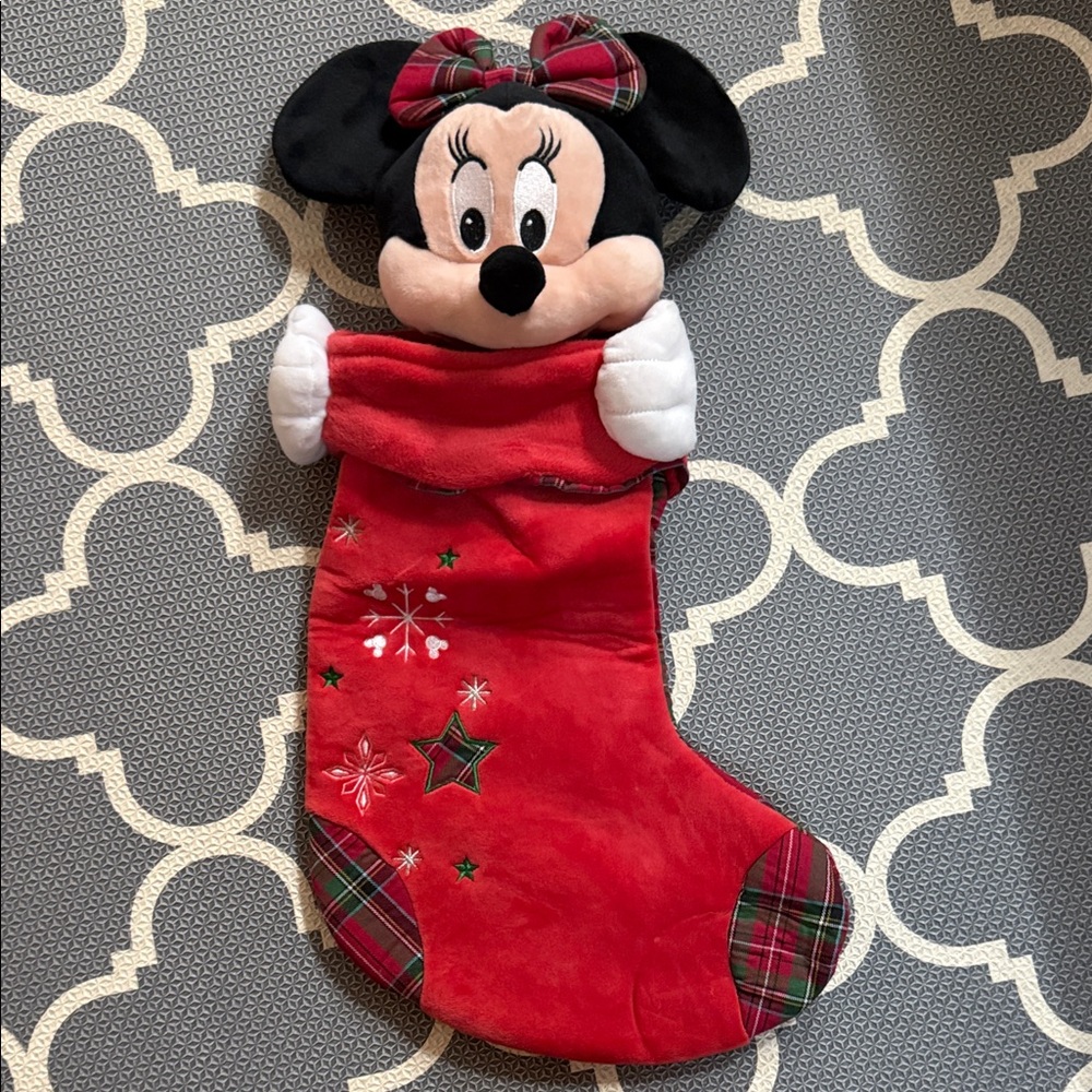 Disney Minnie Mouse Holiday Stocking